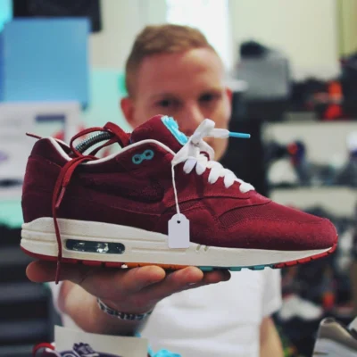 Frank Klerks Outsole Cherrywood Burgundy Air Max 1