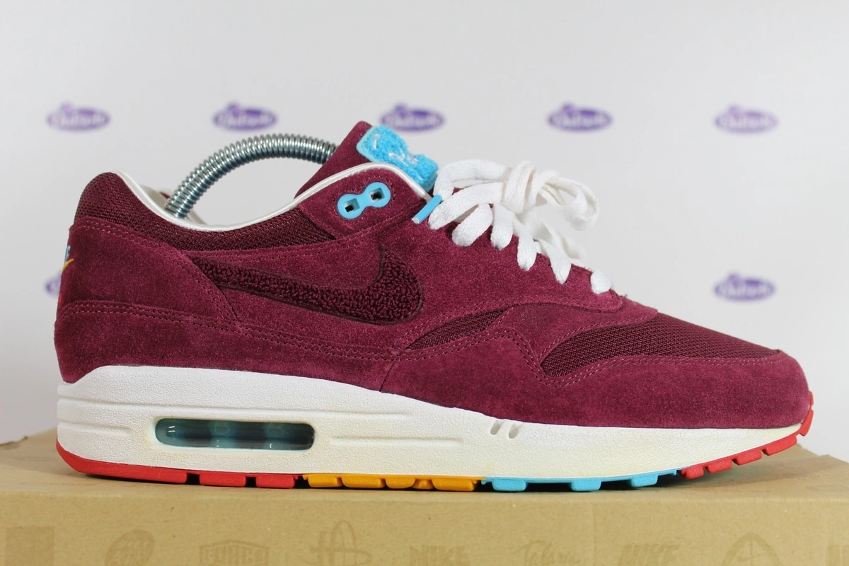 nike air max 1 patta parra burgundy cherrywood 42 5 8