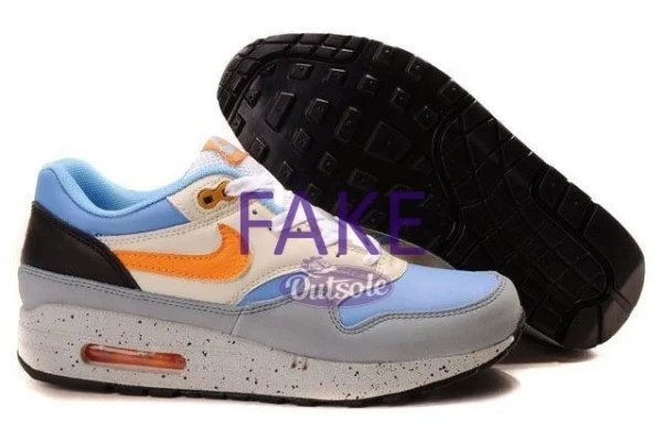 Fake counterfeit neppe Nike Air Max 1 Skull Pack Blue 1