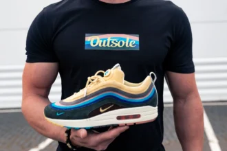 Outsole Premium Box Logo T Shirt Sean Wotherspoon
