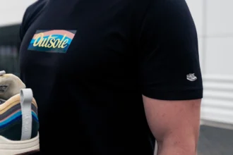 Outsole Premium Box Logo T Shirt Sean Wotherspoon 4