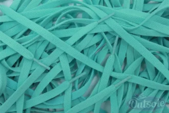 Adidas laces Baby Blue flat