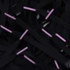 Black Nike laces Light Pink tips