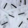Colored Tips Nike Laces Black Veters Zwart