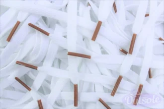 Colored Tips Nike Laces Brown Veters Bruin