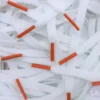 Colored Tips Nike Laces Orange Veters Oranje