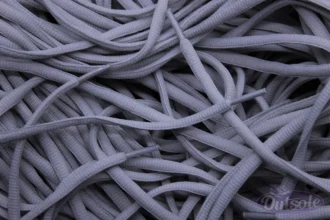 Oval laces Grey