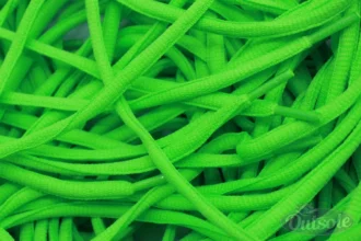 Oval laces Neon