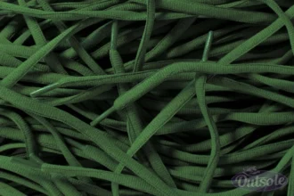 Ovale veters Dark Green