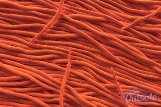 Ronde veters - Fluororanje
