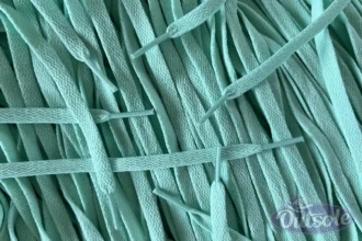 Nike laces Aquamarine flat