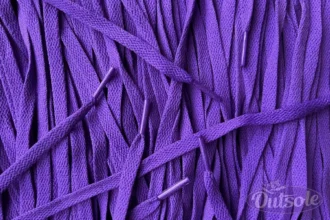 Adidas laces Violet flat