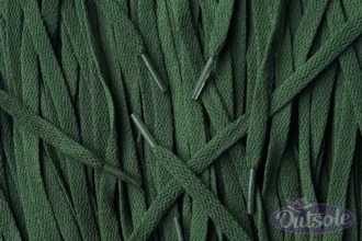 Nike laces Dark Green flat