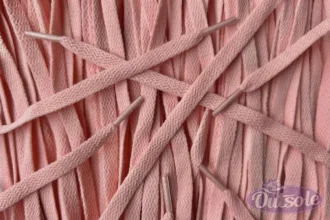 Nike laces Peach flat