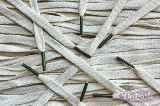 Sail Colored Tips Nike Laces Olive Green Veters