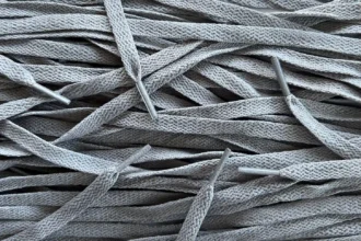 Asics flat laces Grey