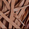 Wax laces Hazelnut Hazelnoot premium flat veters Nike shoelaces