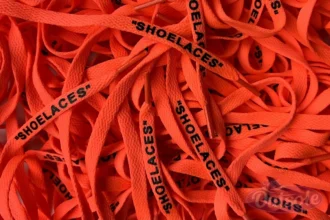 Off White SHOELACES laces veters Fluor Orange Fluor Oranje