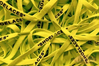 Off White SHOELACES laces veters Volt 1