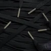 Colored Tips laces Black Light Bone veters