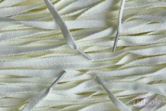 Flat Nike laces Ivory White Ivoorwit
