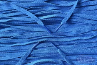 Flat Nike laces Ocean Blue Oceaanblauw