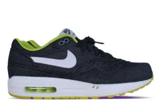 Nike Air Max 1 Black Denim Cyber