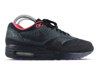 Nike Air Max 1 Black Hot Red Safari