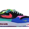 Nike Air Max 1 Black Hyper Grape Miniswoosh1
