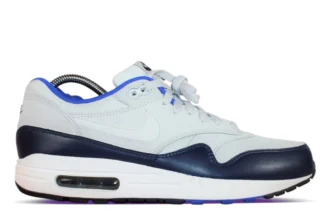 Nike Air Max 1 Essential Platinum Navy Photoroom