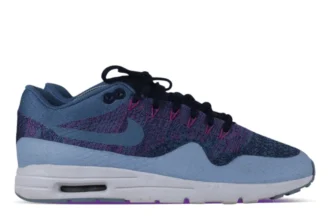 Nike Air Max 1 Flyknit Purple Grey
