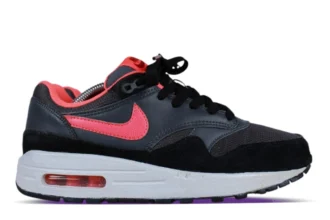 Nike Air Max 1 Gs Dark Grey Hot Lava