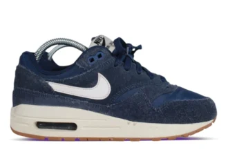 Nike Air Max 1 Gs Navy Suede