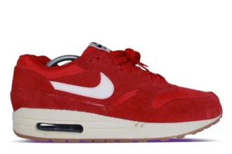 Nike Air Max 1 Gym Red Suede Gum