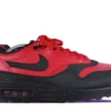 Nike Air Max 1 Ltr Premium Gym Red Black