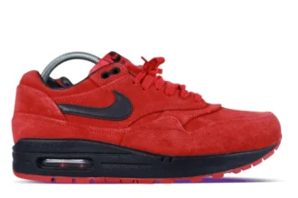 Nike Air Max 1 Pimento Red Suede 3m