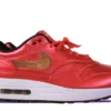 Nike Air Max 1 Red Gold Sequin