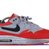 Nike Air Max 1 iD Red Speckled Silver