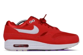 Nike Air Max 1 iD Red Suede