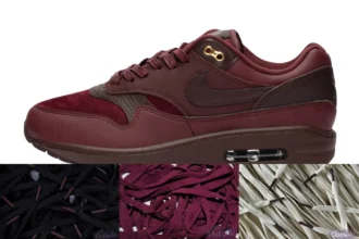 Lace Pack Nike Air Max 1 87 Burgundy Crush