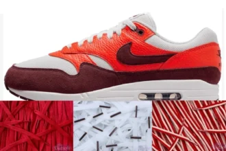 Lace Pack Nike Air Max 1 Burgundy Crush