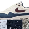 Lace Pack Nike Air Max 1 Coconut Milk Burgundy Crush