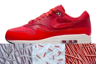Lace Pack Nike Air Max 1 Gym Red Light Crimson