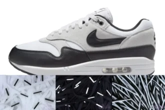 Lace Pack Nike Air Max 1 Pure Platinum Black