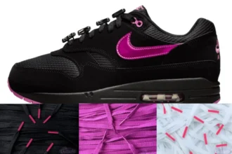 Lace Pack Nike Air Max 1 Valentines Day Black