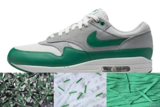 Lace Pack Nike Air Max 1 Platinum Tint Evergreen Aura FZ5808 016 Photoroom