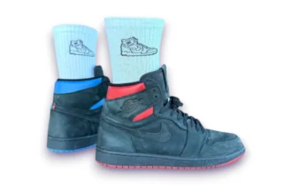 Nike Air Jordan 1 High Sneakers Socks by Outsole Dunk (1)