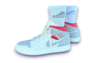 Nike Air Jordan 1 High Sneakers Socks by Outsole Dunk (4)