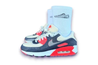 Nike Air Max 90 Sneakers Socks by Outsole (4)