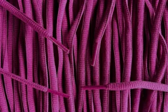 Small oval laces veters Berry